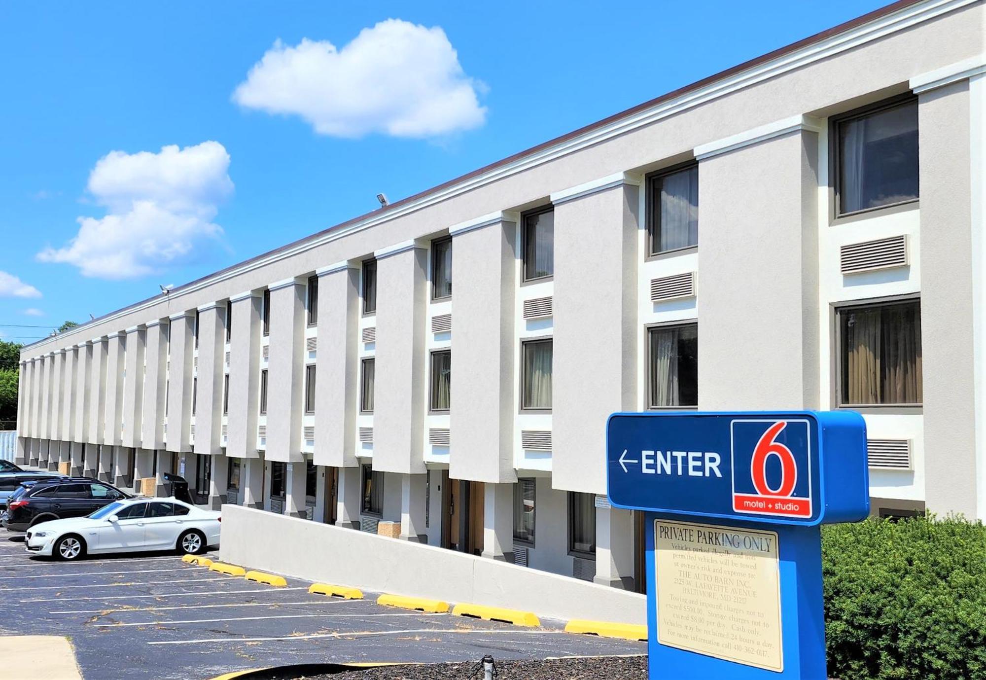 Motel 6 Catonsville Md Baltimore West Eksteriør bilde
